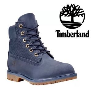 Timberland Waterproof Boots in Navy Size 8.5